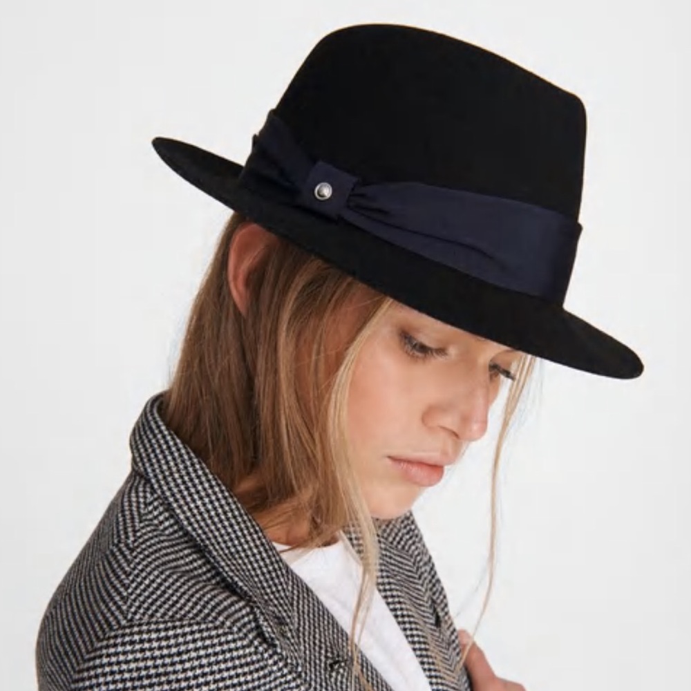 Rag & Bone Trilby Drape Band
Wool Hat